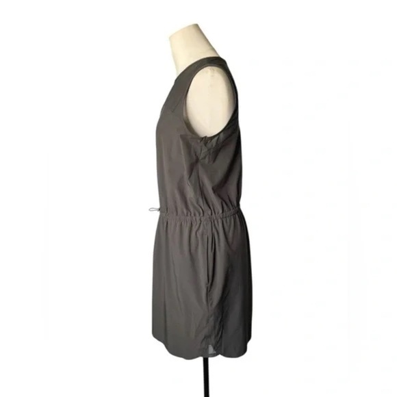 ATHLETA - Sol Midi Dress Size 6 - Gray - Picture 3 of 6